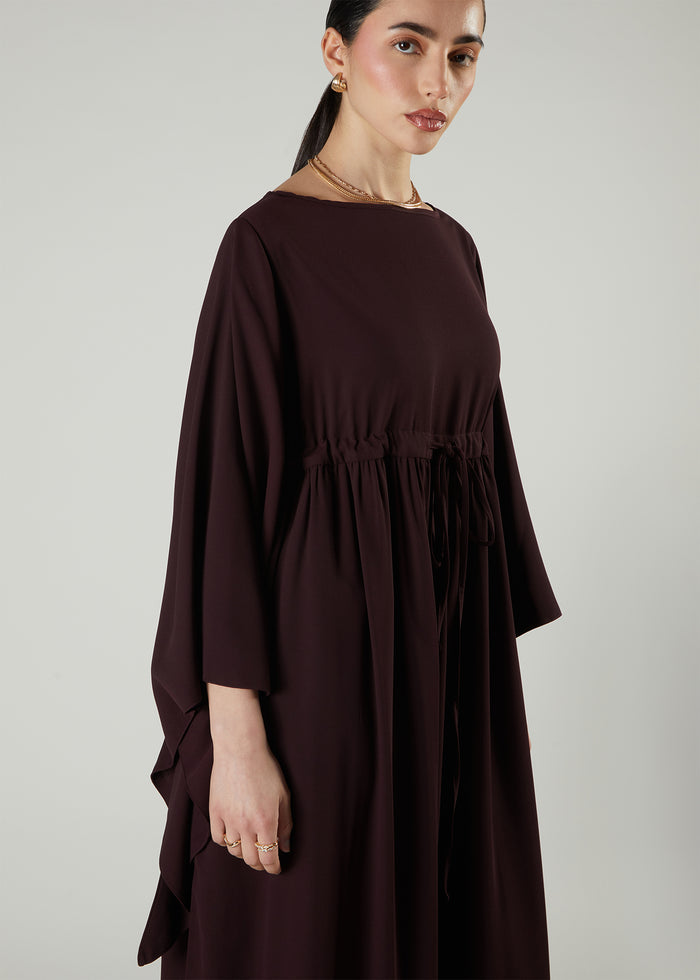 Mira Abaya Plum