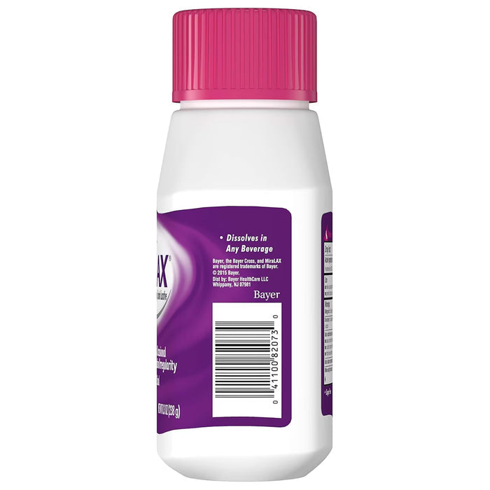 MiraLAX Unflavored Laxative Powder - 8.3 oz - 12 Pack