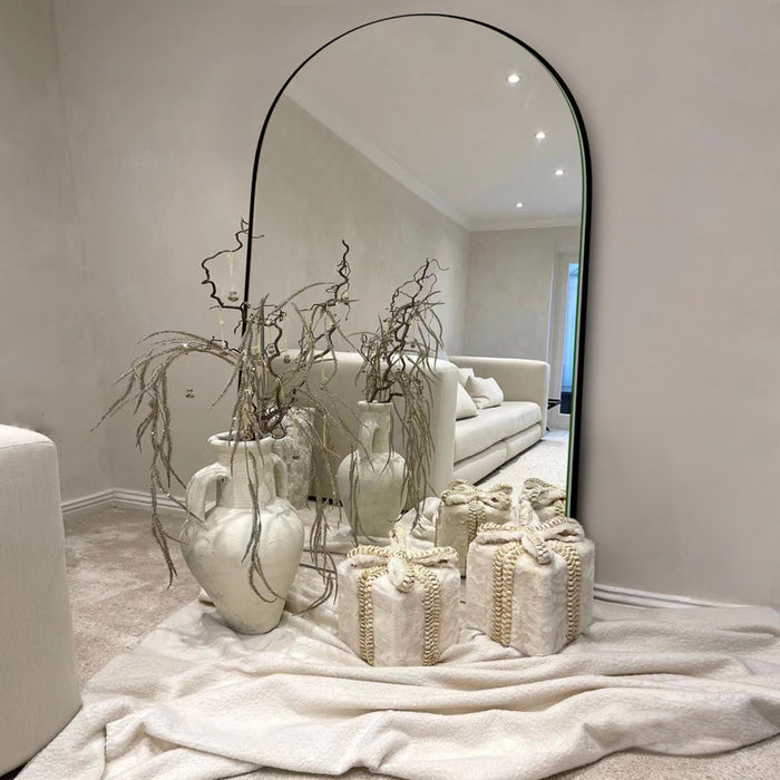 Miroir sur pied Arched Leeron tendance