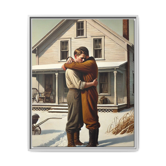 24" x 30" (Vertical) / White / 1.25"
