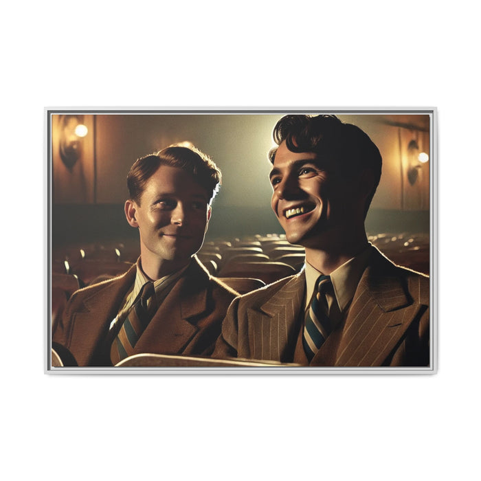 48″ x 32″ (Horizontal) / White / 1.25"