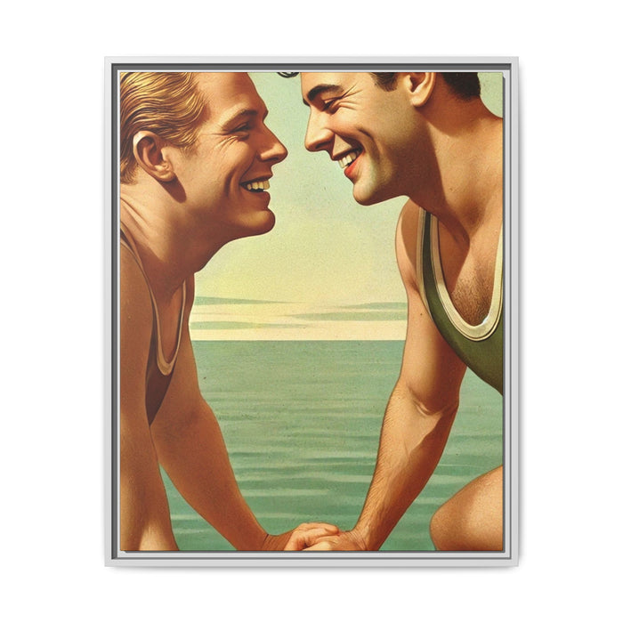 24" x 30" (Vertical) / White / 1.25"