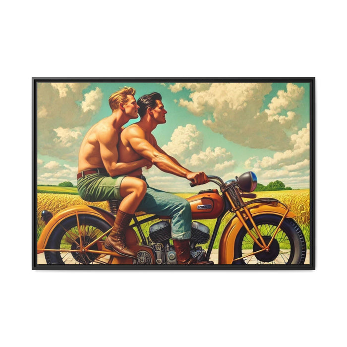 48″ x 32″ (Horizontal) / Black / 1.25"