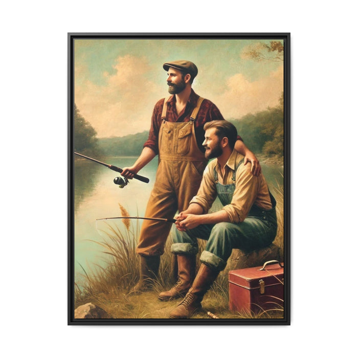 30" x 40" (Vertical) / Black / 1.25"
