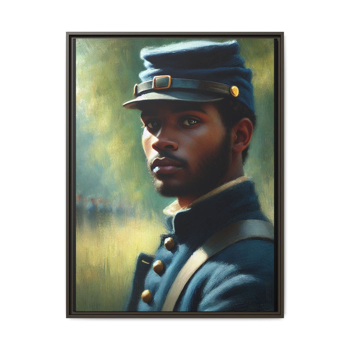 30" x 40" (Vertical) / Espresso / 1.25"