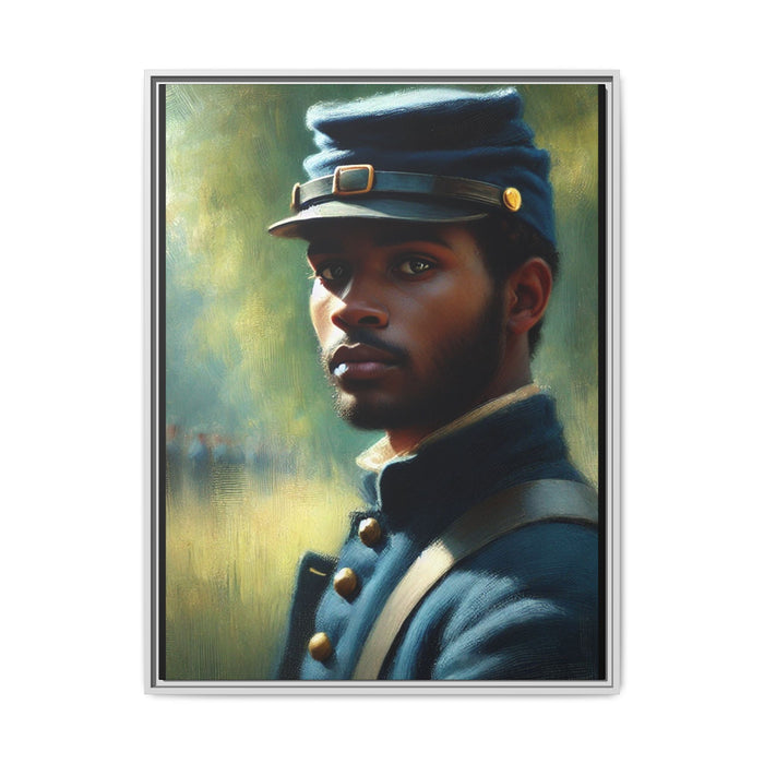 30" x 40" (Vertical) / White / 1.25"