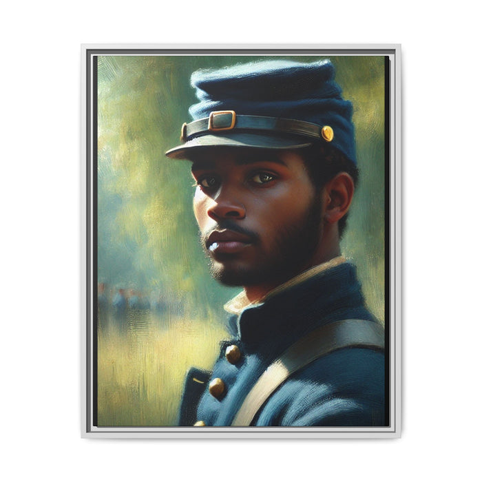 24" x 30" (Vertical) / White / 1.25"