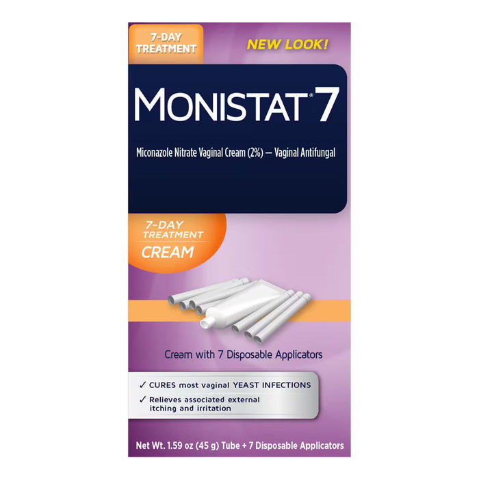 MONISTAT 7-Day Disposable Applicator Cream - 12 Ct - 12 Pack