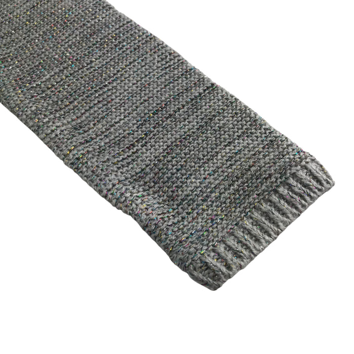 Monsoon 5-6 years grey bolero sequin bowtie cardigan