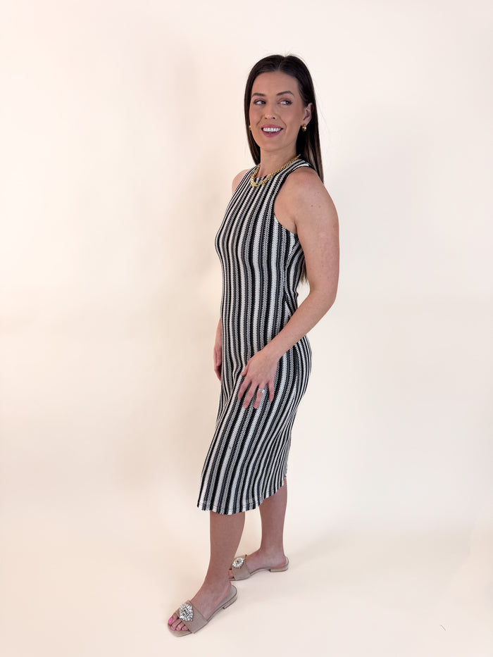Moonlit Path Knit Dress
