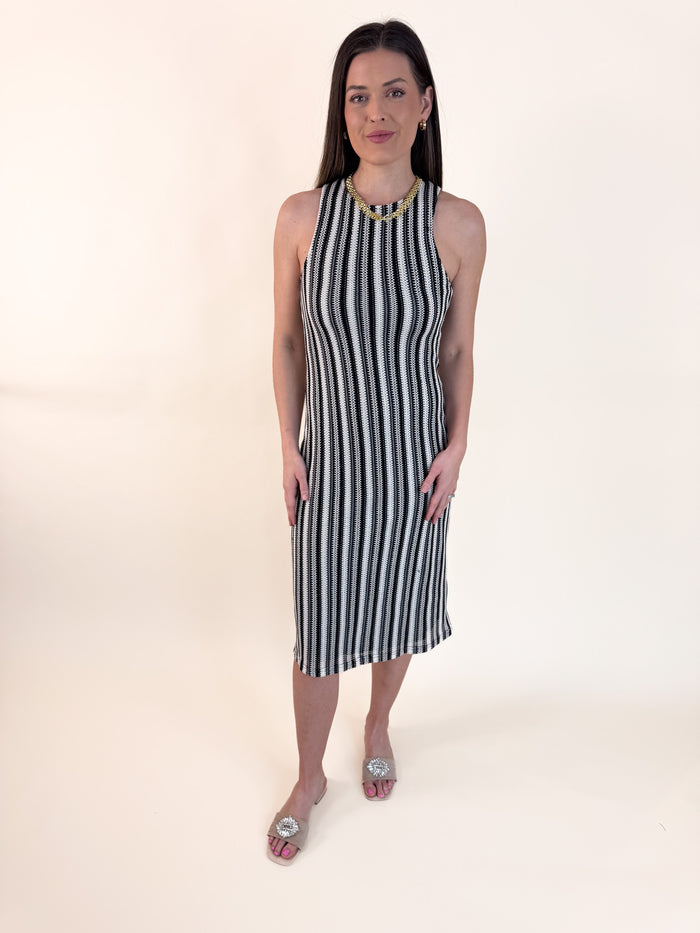 Moonlit Path Knit Dress