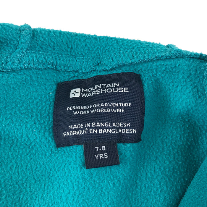 Mountain Warehouse 7-8 years light blue zipped fleece