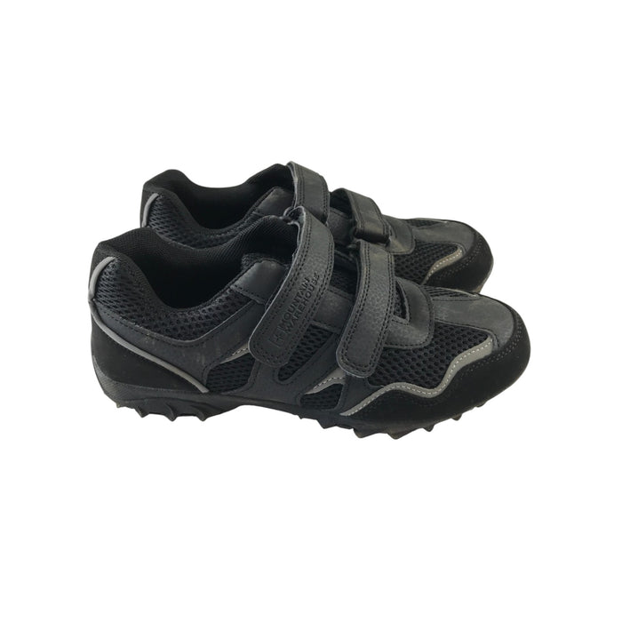 Mountain Warehouse size 3 black trail walking trainers