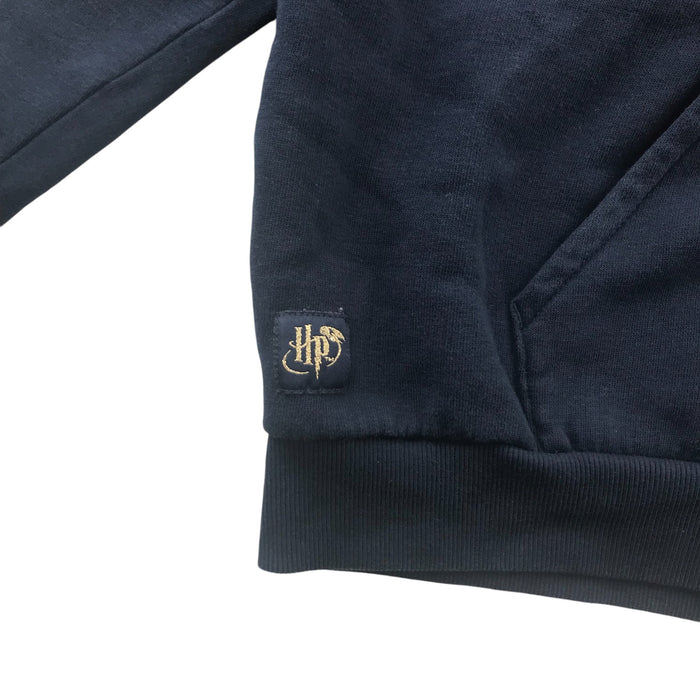 M&S 11-12 years white and navy cropped harry potter quidditch hoodie