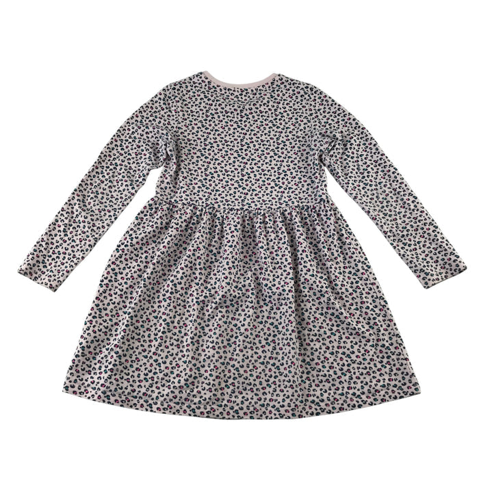 M&S 6-7 years animal print dress cotton elastane