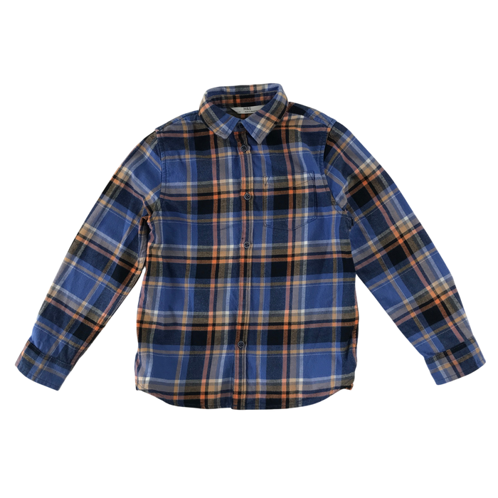M&S 6-7 years blue shirt