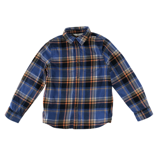 M&S 6-7 years blue shirt