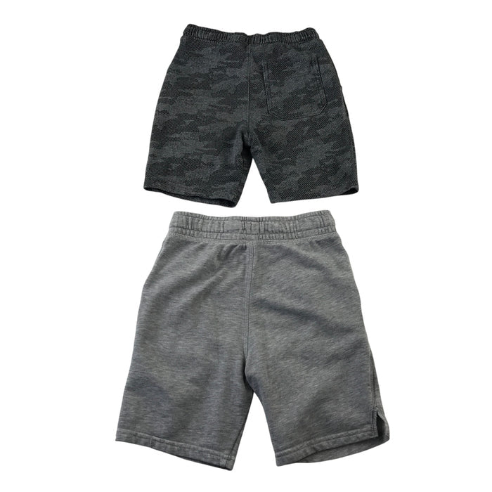 M&S and F&F 7-8 years shorts bundle grey jersey cotton polyester