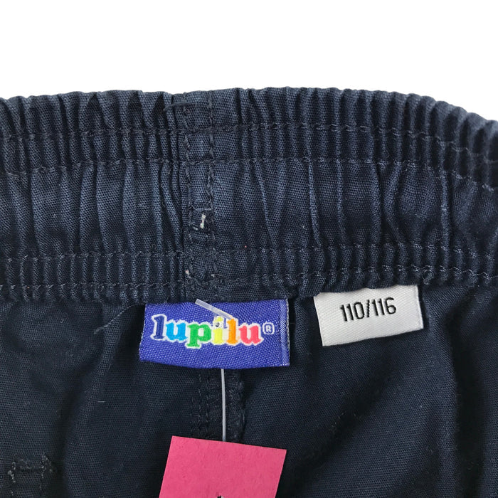 M&S and Lupilu 5-6 years shorts bundle navy blue dinosaur print cotton and polyester