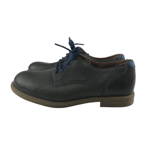 M&S Dress Shoes Shoe Size 12 Junior Grey Leather with Laces
