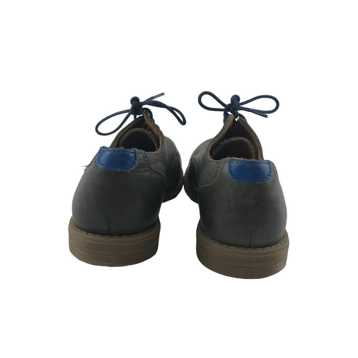 M&S Dress Shoes Shoe Size 12 Junior Grey Leather with Laces