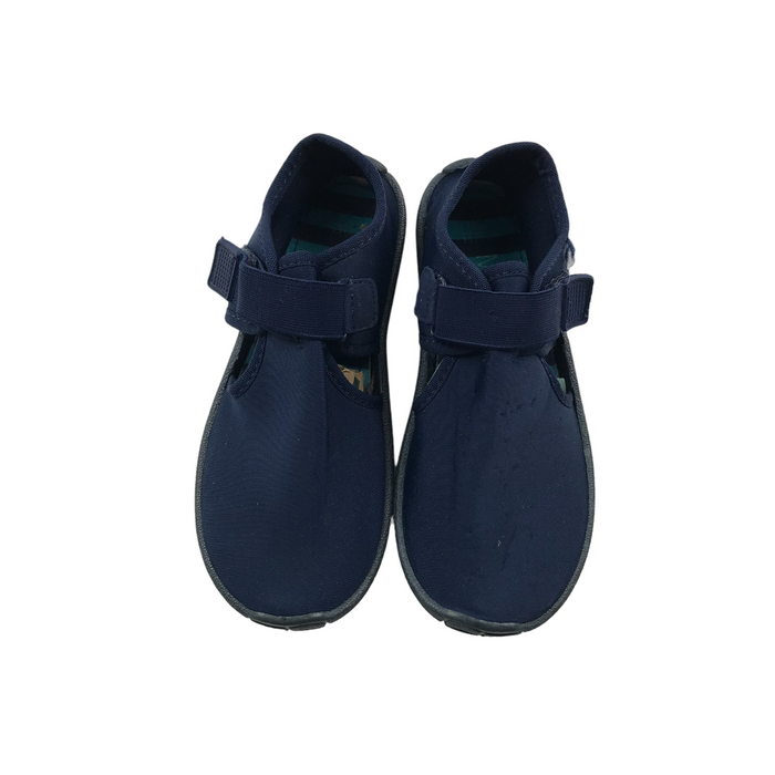 M&S size UK 1 navy aqua shoes