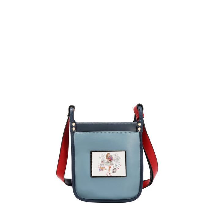 MULTI POCKET SQUARE SHOULDER BAG