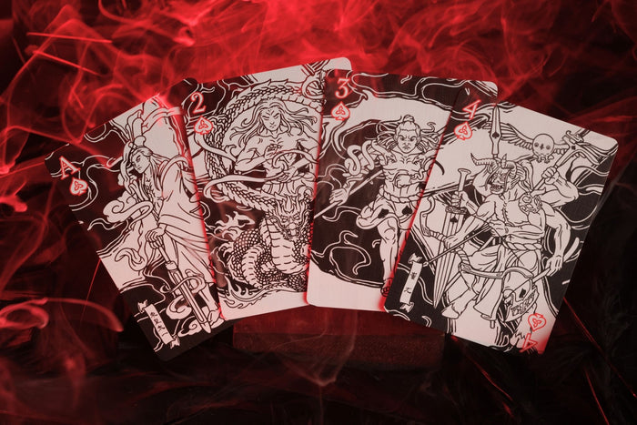 Mythic Edition Wrath of Darkness - Mythic Divide Playing Cards