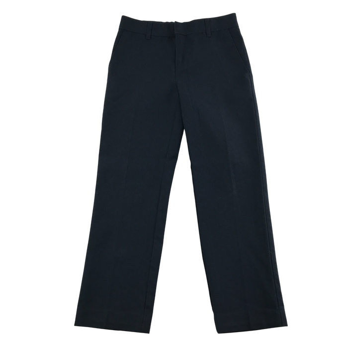 Navy boys adjustable waist school trousers