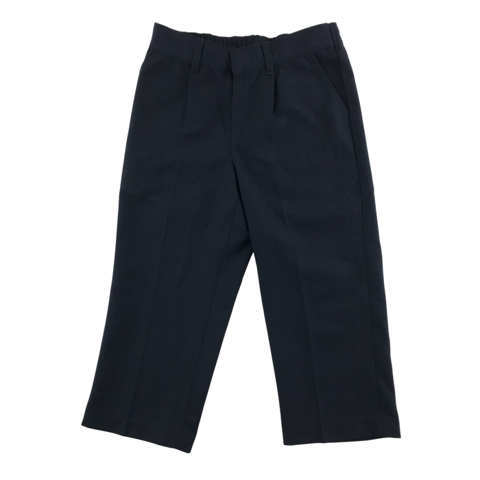 Navy boys elasticated waist school trousers