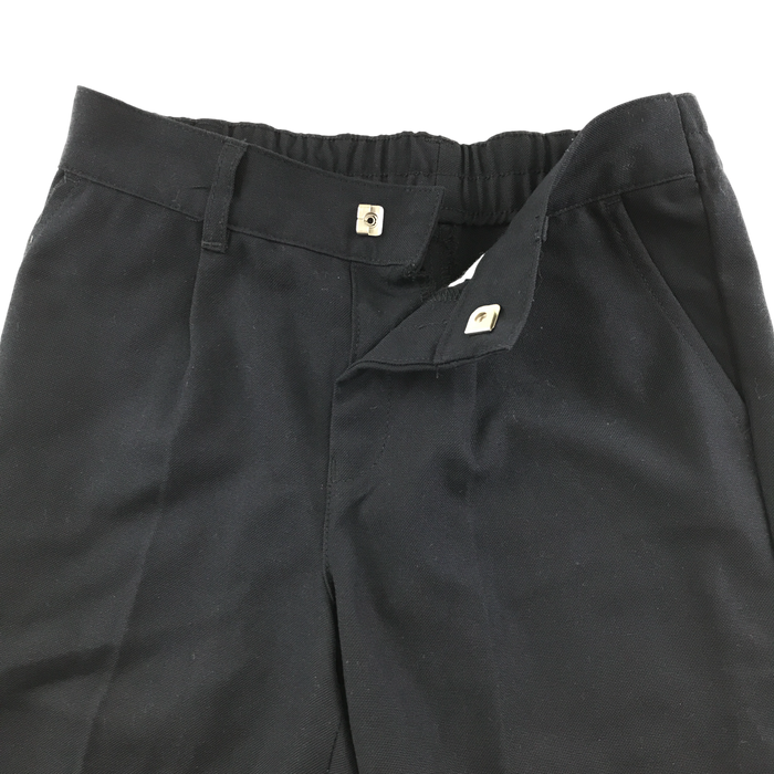 Navy boys elasticated waist school trousers