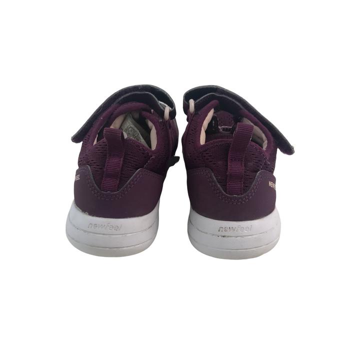 Newfeel size UK 1.5 purple trainers