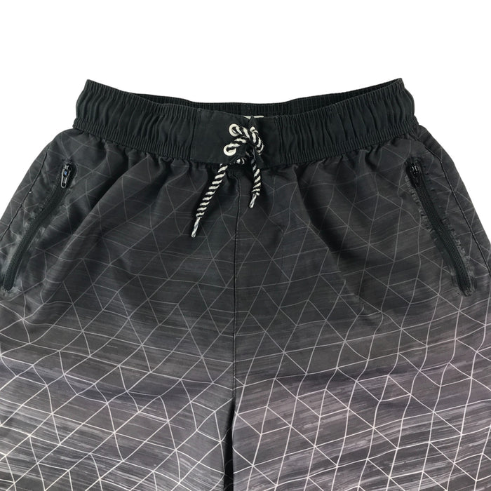 Next 10-11 years black swim trunks