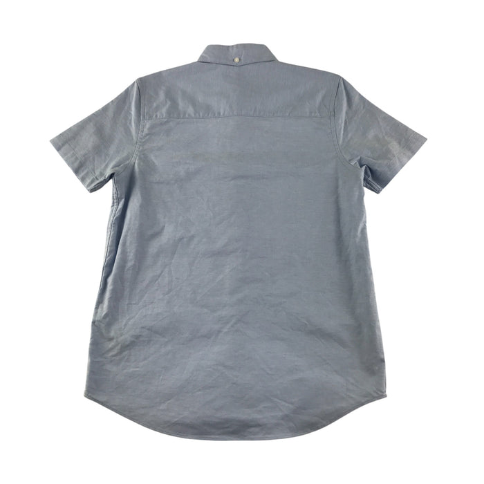 Next 10-11 years blue with logo buttoned shirt
