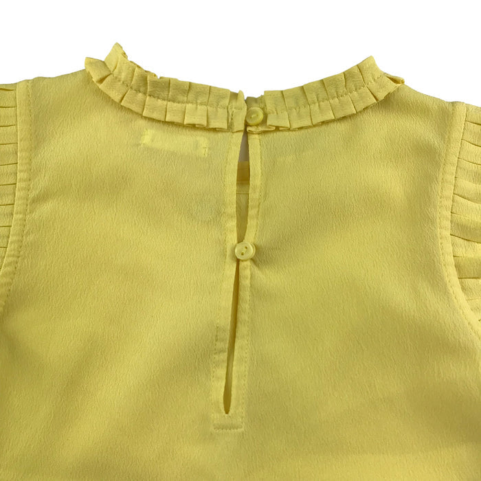 Next 4-5 years yellow sleeveless top