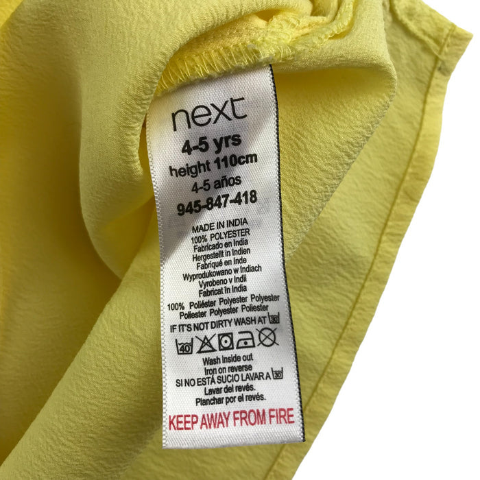 Next 4-5 years yellow sleeveless top