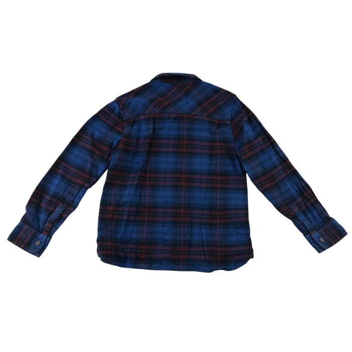 Next 5-6 years blue tartan shirt cotton