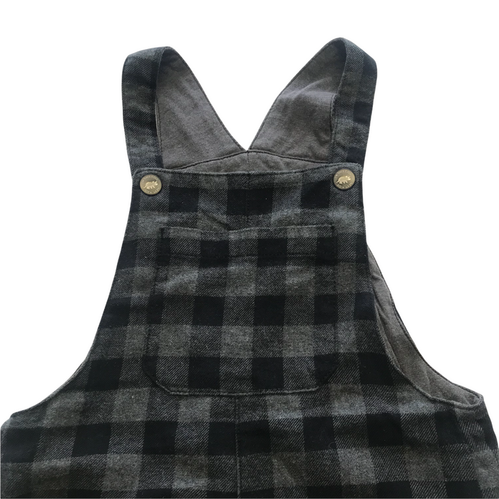 Next 5-6 years grey check dungaree