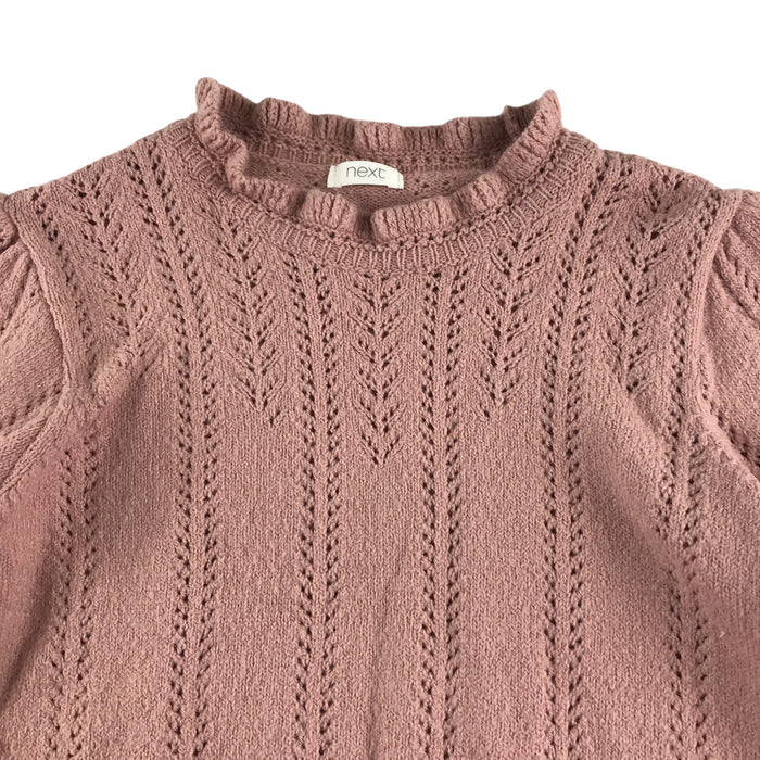 Next 5-6 years pink patterned jumper