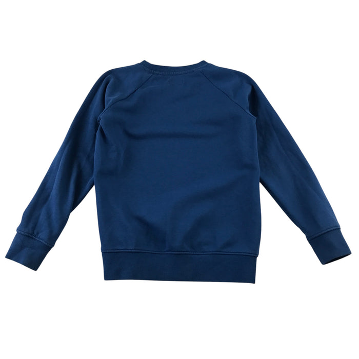 Next 9-10 years royal blue jersey sweater cotton polyester