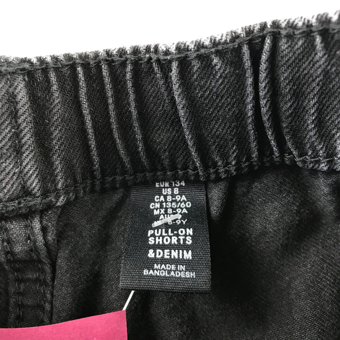 Next and H&M 8-9 years shorts bundle black denim and chino cotton