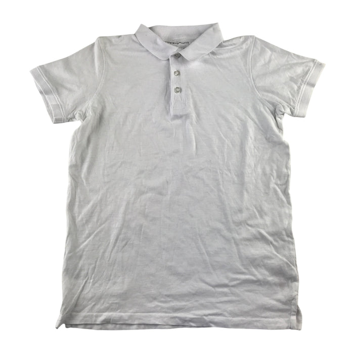 Next and Primark summer bundle 11-12 years white polo shirt and green shorts cotton polyester