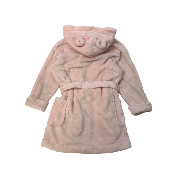 Next Pink Starry Dressing Gown with Teddy Ears Age 6