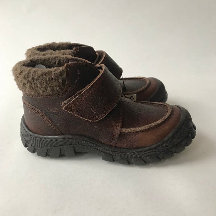 Next size UK 9 (jr) brown faux leather boots