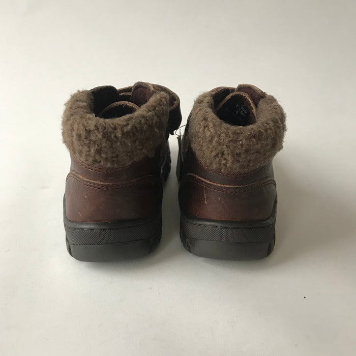 Next size UK 9 (jr) brown faux leather boots