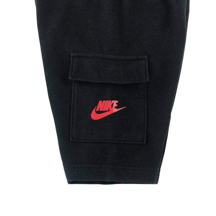 Nike 5-6 years black jersey material elasticated waist shorts