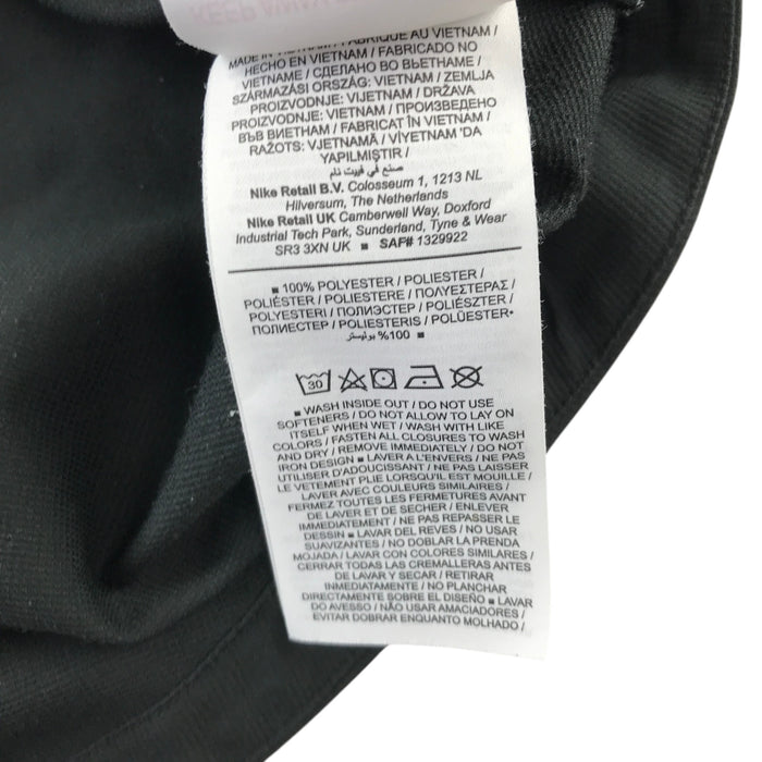 Nike 9-11 black light sporty jacket with hood and zipper polyester