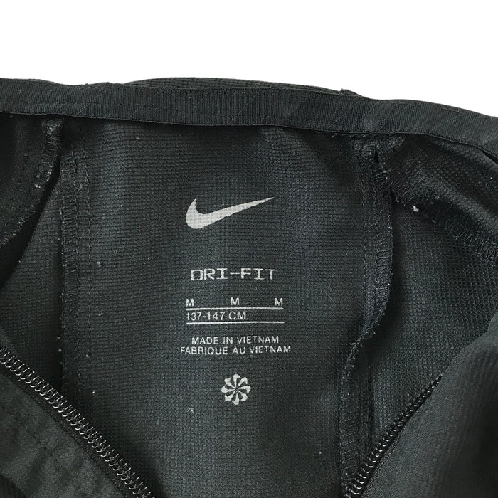 Nike 9-11 black light sporty jacket with hood and zipper polyester