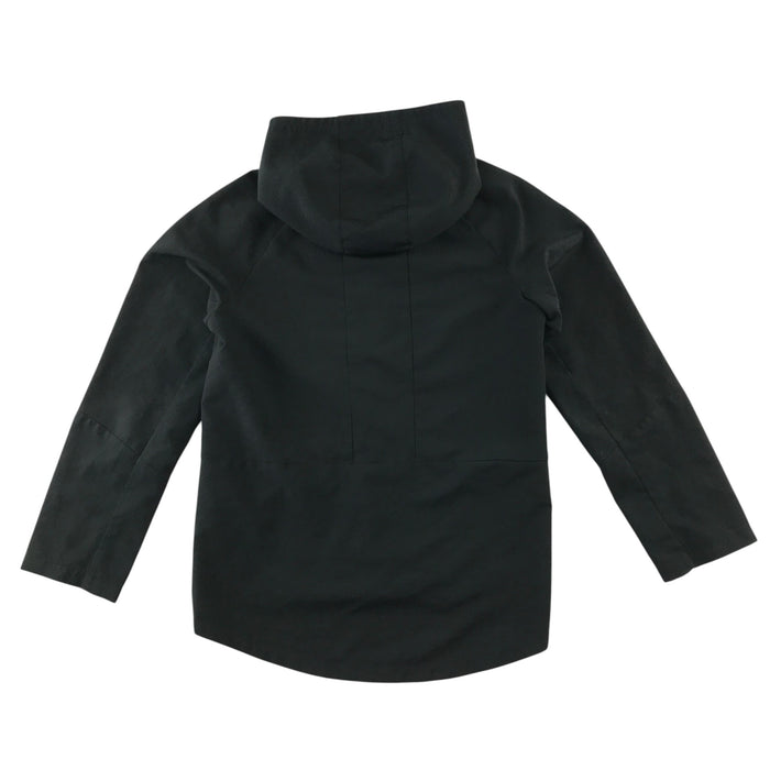 Nike 9-11 black light sporty jacket with hood and zipper polyester