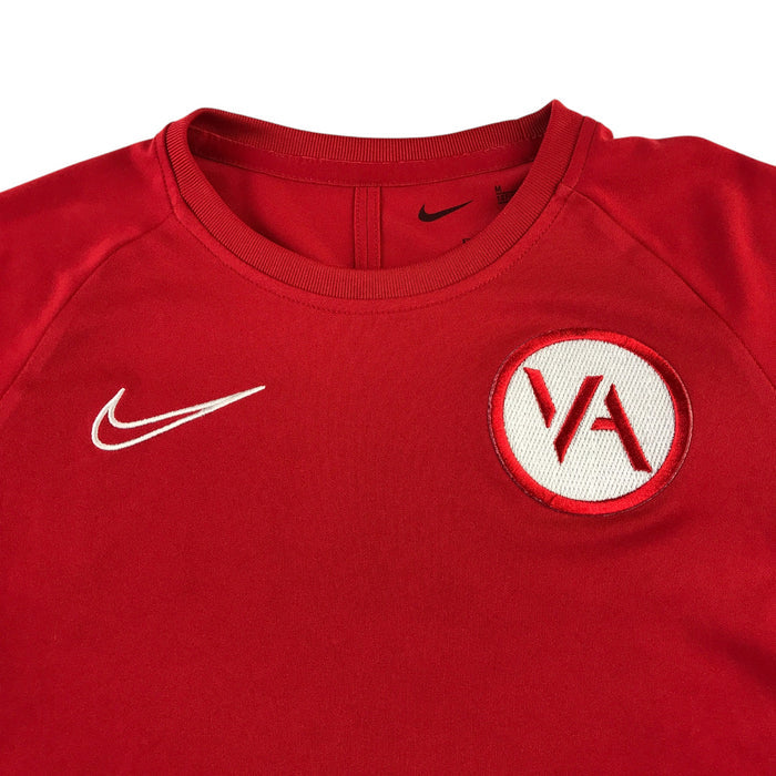 Nike size 9-11 years red Volenti Academy training t-shirt
